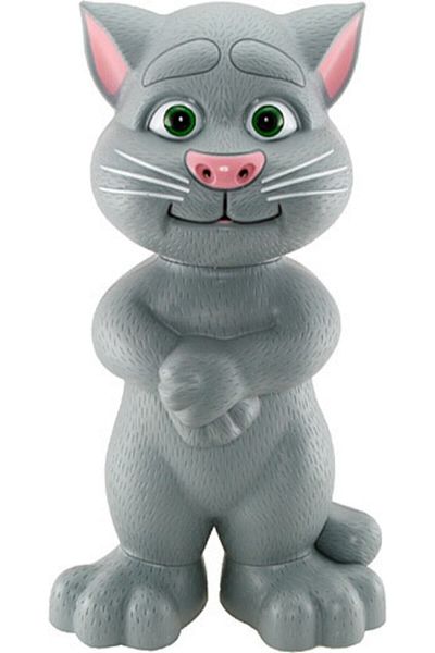 CAN OYUNCAK Gray Talking Tom Cat Talking Cat Voice Imitating Toy