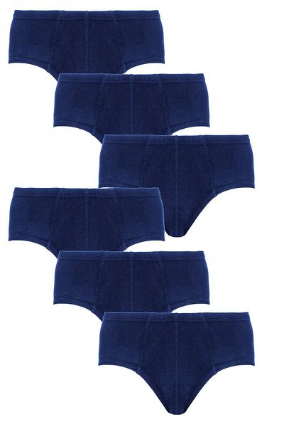 FSM1453 Памучни рипсени бикини за момче, цветни, 6 броя - 220 броя