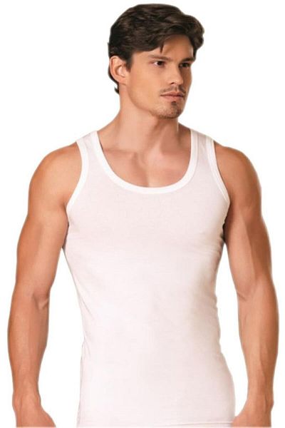 Seher Yıldız Men's White 5-Pack 100% Cotton Classic Combed Cotton Undershirt AdaEfsun