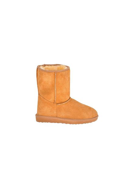 Moosefield Genuine Leather Tan Women's Boots