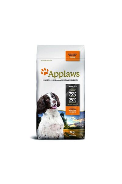 Applaws Chicken Small & Medium Dog Dry Food, 2kg