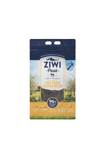 ZIWI Peak طعام كلاب مجفف بالهواء بنكهة الدجاج متعدد الألوان، 4 كجم