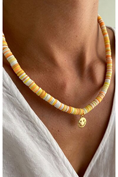 MagicStone Gülen Yüzlü Fimo Kolye