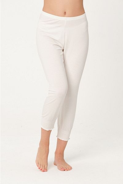 FSM1453 Women's Viscose Comfort Fit Capri Length Bottom -3940