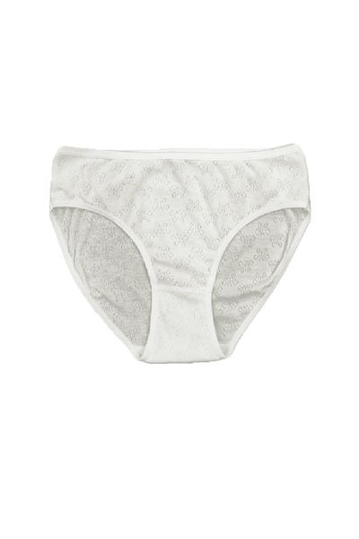 FSM1453 Women's Cotton Ribbed Normal Waist Slip Panties