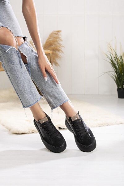 VOOG HAKİKİ DERİ KADIN SPOR AYAKKABI 310624Y