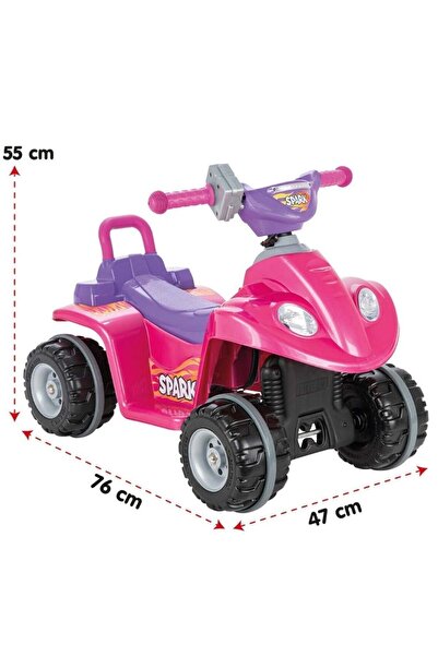 FELİTE Pilsan Oyuncak Spark Atv 6V Akülü Pembe
