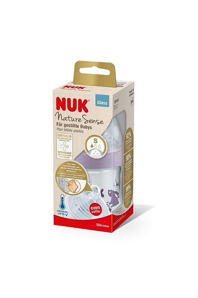 Nuk Mor 120 ml Nature Sense Cam Biberon