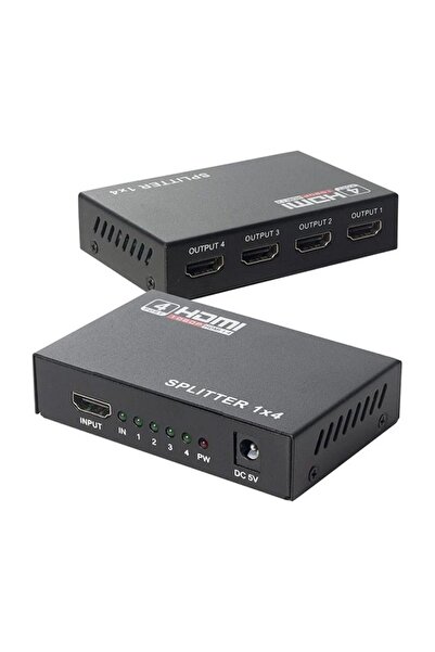 harry YÜKSEK KALİTELİ TAK ÇALIŞTIR 1080P 1.4V 4 PORT HDMI SPLITTER DAĞITICI HDMİ ÇOKLAYICI