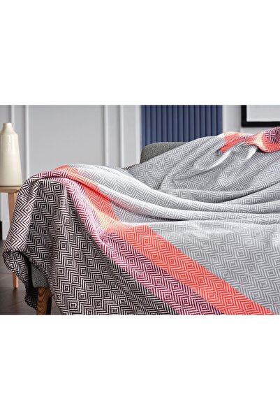 Doqu Home Nida Tek Kişilik Battaniye - Nar Çiçeği