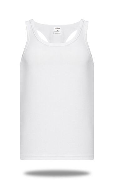 FSM1453 Чоловічий бавовняний слім-фіт кросовий спортивний майка -1050