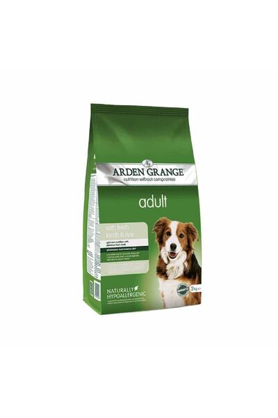 Arden Grange طعام جاف مضاد للحساسية مع لحم الضأن الطازج والأرز للكلاب البالغة...