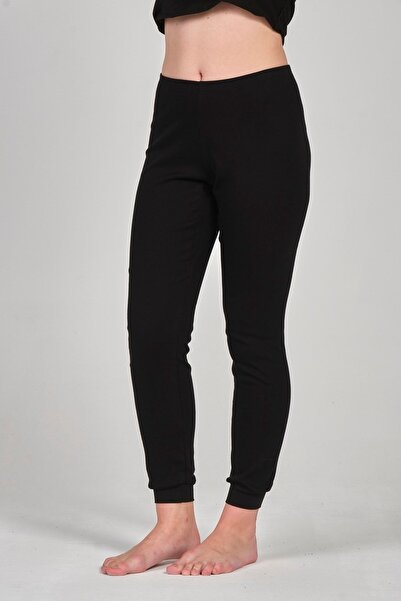 FSM1453 Women's Cotton Ribbed Classic Long Length Bottom -3933