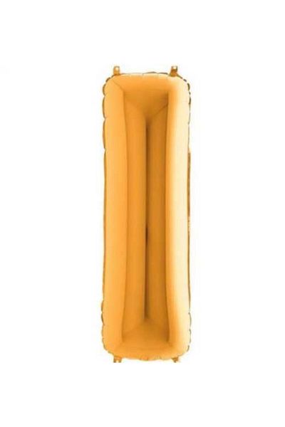 İkmal I Gold Letter Balloon 76 Cm