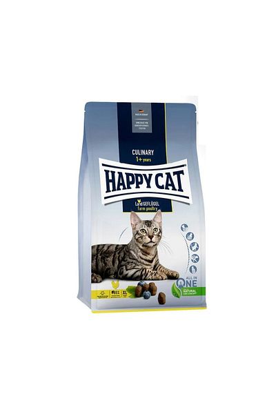 Happy Cat Culinary Adult Farm Poultry Dry Cat Food - 1.3 Kg