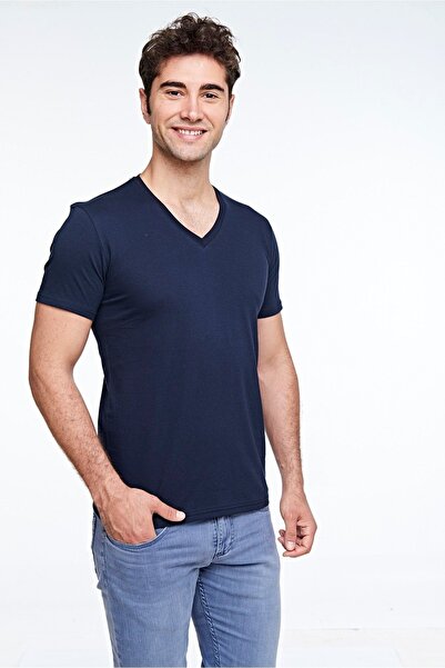 FSM1453 Ανδρικό μπλουζάκι από βαμβακερό κοντό μανίκι πολύχρωμο -422