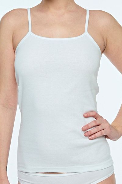 FSM1453 Tricou de damă din bumbac cu curele de frânghie, clasic, colorat