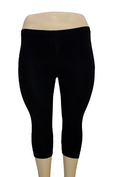 FSM1453 Γυναικείο κολάν από βαμβακερό μεγάλο μέγεθος κάτω από το γόνατο Lycra - 4052