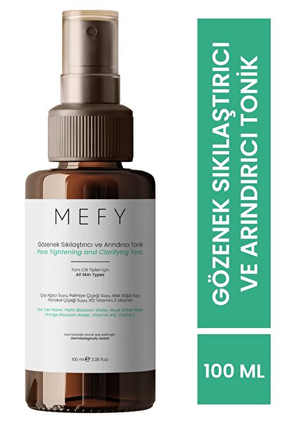 Mefy Gözenek Sıkılaştırıcı Ve Arındırıcı Tonik Çay Ağacı, Portakal Çiçeği, B1...