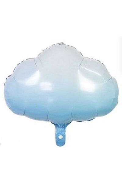 Deniz Party Store Blue Cloud Foil Balloon 20 INCH 50cm