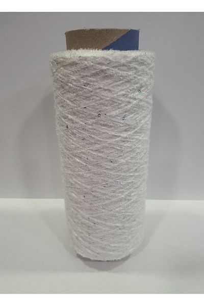 İPLİKOUTLET Νήματα με μίγμα νιφάδων 4 στρώσεων White Lamb's Rope 600 γραμμάρια
