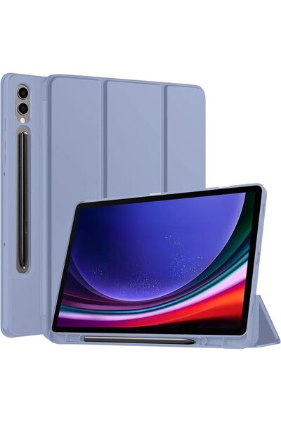TEKNETSTORE Samsung Galaxy Tab S9+ Fe Plus 12.4 Uyumlu Kılıf Uyku Modlu Pu De...
