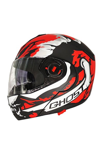 Free-M Fr-961 Çeneden Açılır Kask Güneş Vizörlü (mat Kırmızı)