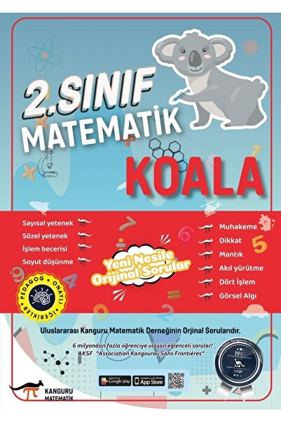 Kanguru Matematik 2. Sınıf Çalışma Kitabı (DİJİTAL KOD ILE BİRLİKTE)