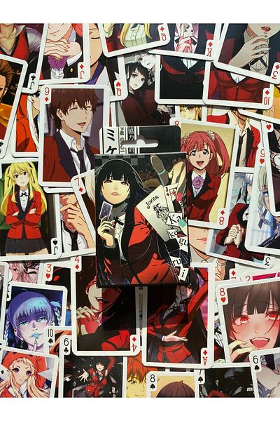 Wisevelya Kakegurui Anime Playing Card