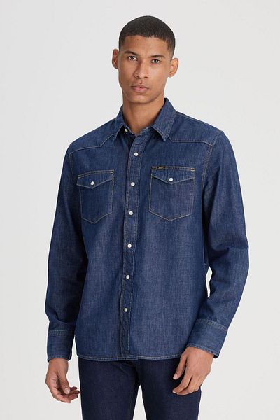 Lee Jeanshemd aus 100 % Baumwolle – Regular Fit und Regular Fit