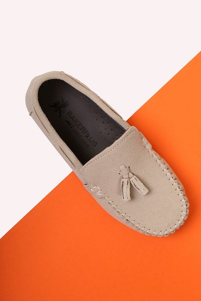 Papuccum Ortopedi Beige Color Children's SoftLoaferShoes