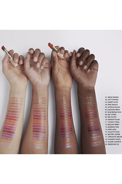 SEPHORA ABOUT THAT SHINE - Doğal parlak ruj Prizmatik parlaklığa ve 12 saat nemlendirici (3,20 g)