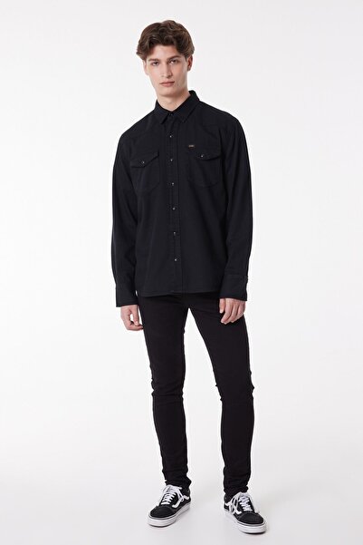 Lee Regular Fit Normal Kesim %100 Pamuk Denim Gömlek