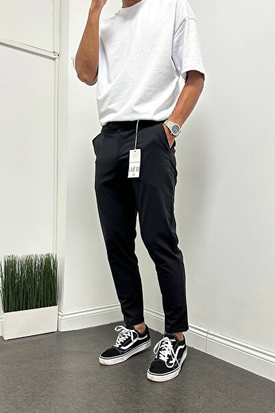 Denim Shorty Jogger Paraşüt Kumaş Pantolon