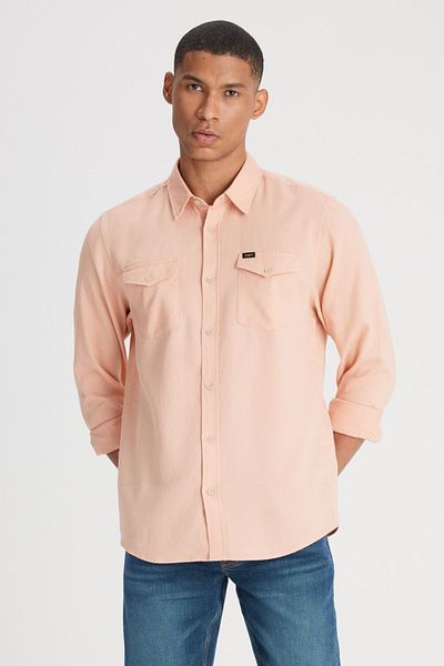 Lee Light Pink - 100% CottonRegularFit Shirt