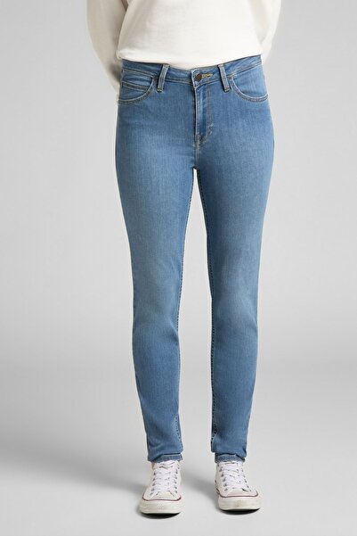Lee Scarlett Skinny Fit Dar Kesim Yüksek Bel Esnek Jean Kot Pantolon