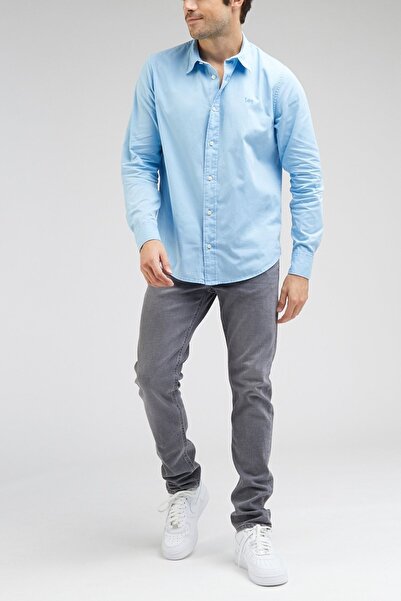 Lee Luke Slim Fit Dar Kesim Normal Bel Esnek Jean Kot Pantolon