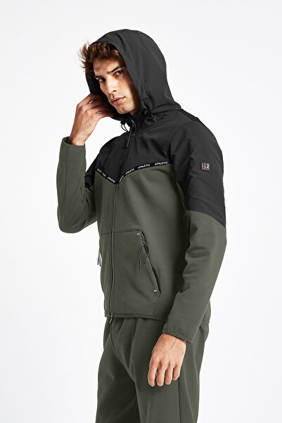 Lescon MeN's Hooded Zippered Sweatshirt - 24N-1101