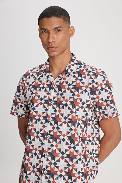 Lee ComfortableFit- 100% Cotton MulticolorLooseFit Shirt
