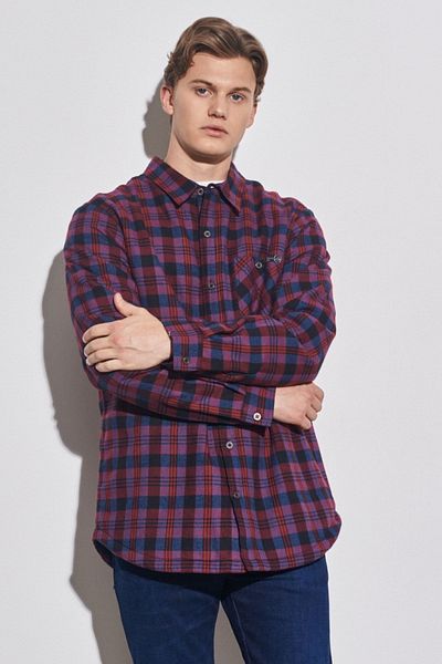 ALL TERRAIN GEAR -x- Wrangler Червена риза AllTerrainGearLong SleeveRegularFit