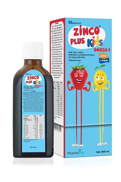 Berko Kids Plus Syrup 200 ml