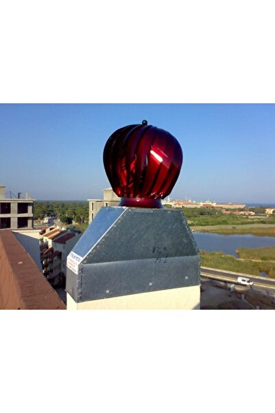 Fırfır Baca Sistemleri Rüzgar Gülü Baca 13 Cm Giriş Çapı