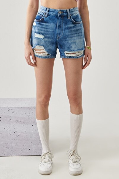 Lee Regular Fit Rahat Kesim %100 Pamuk 5 Cep Jean Şort