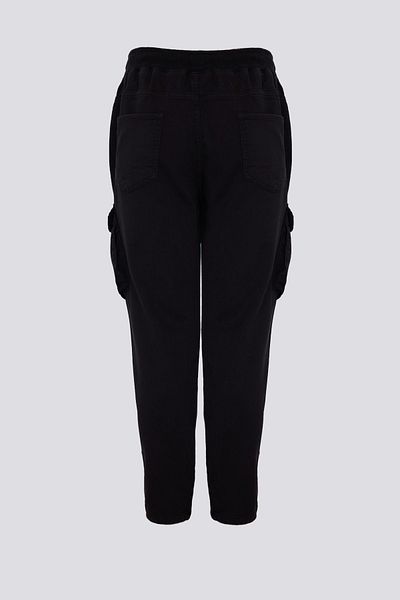 BENMANAJ Black Flexible Jogger - Men's Cargo Pocket