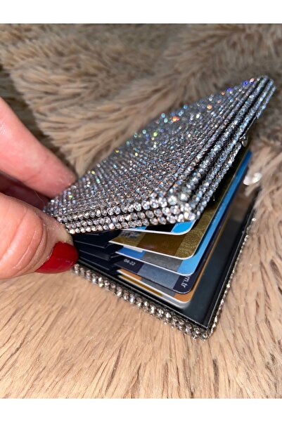 Lüks Taş yılbaşına özel Taşlı Kartlık [ çelik ]