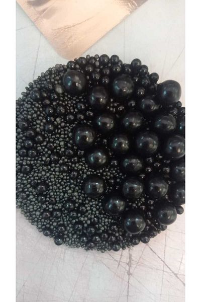 hediyehobihersey Black Festival Bead Sugar Dragee Decoration 50 Gr