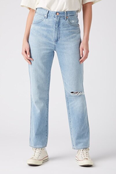 WRANGLER Wild West %100 Pamuk Yüksek Bel Jean Pantolon