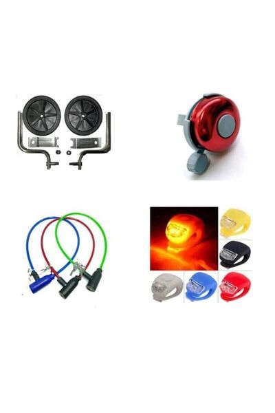 Genel Markalar 16-20 Jant Bisiklet Denge Tekeri - Zil - Kilit - Led Işık
