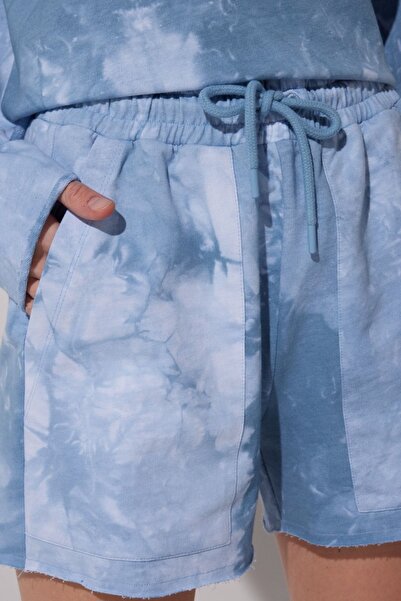 Lee Regular Fit Normal Kesim %100 Pamuk Lastikli Bel Desenli Sweat Şort