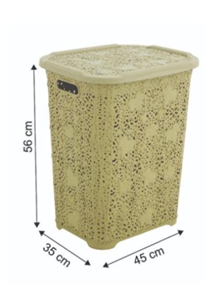 Sağlam 207 Dantel Kirli Çamaşır Sepeti